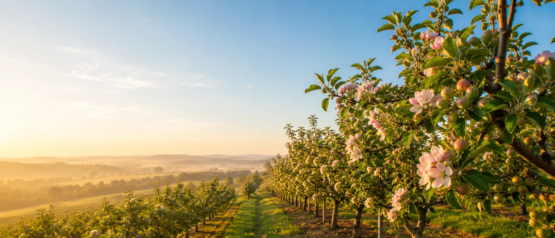 Healthy crops demonstrating balanced micronutrient nutrition, vibrant foliage, and improved crop quality